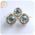 fashion metal and rhinestone button for decoration